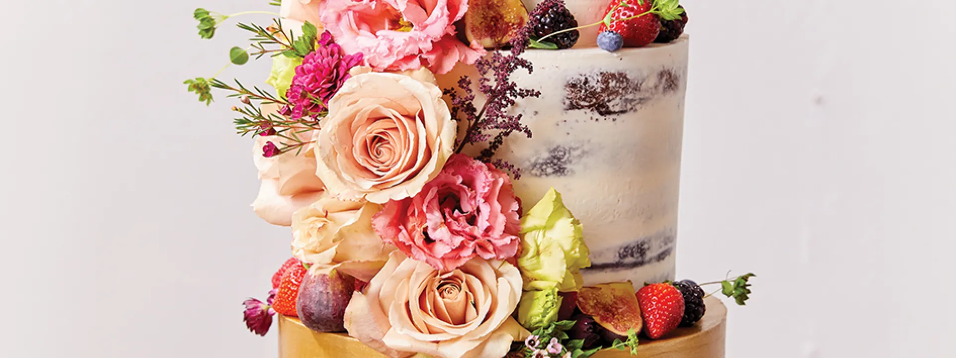 Just a Dash Cakes floral cake
